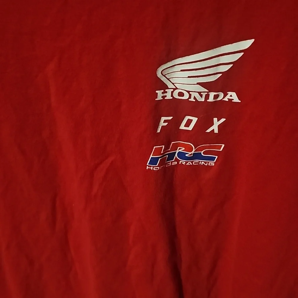 Fox Racing Red T-Shirt - Picture 4 of 4